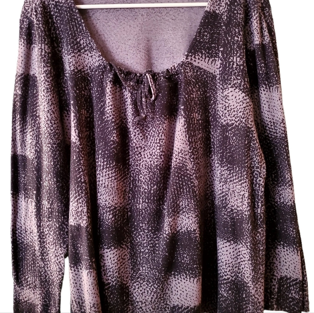 Daisy Fuentes Front Tie Top
